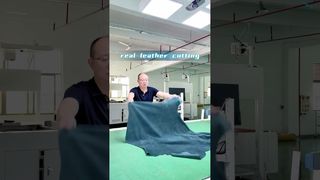 Machine de découpe de cuir véritable | Découpe CNC intelligente avec imbrication automatique et détection des défauts