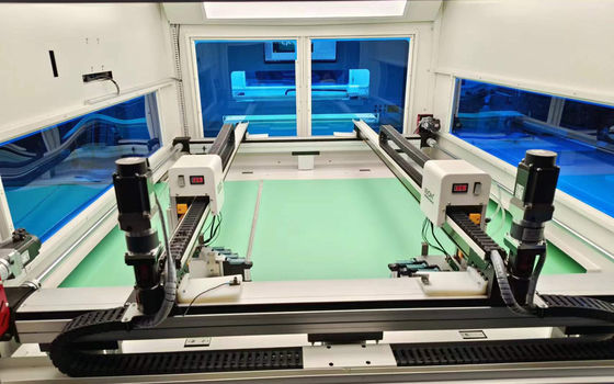 Bon prix Machine d'impression numérique double tête pour cuir avec zone de travail de 1200 x 900 mm et contrôle par ordinateur pour le marquage de chaussures en ligne