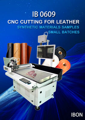IB0609 Machine de découpe CNC de haute précision avec zone de découpe de 600*900 mm et fixation du matériau à partition sous vide